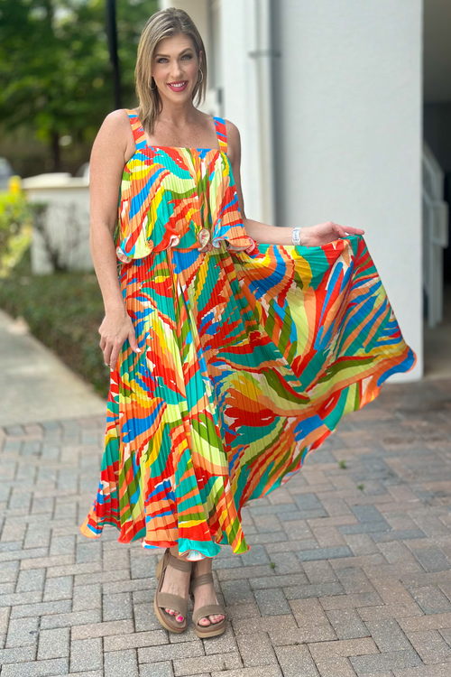 Alden Adair Agave Samantha Maxi Dress