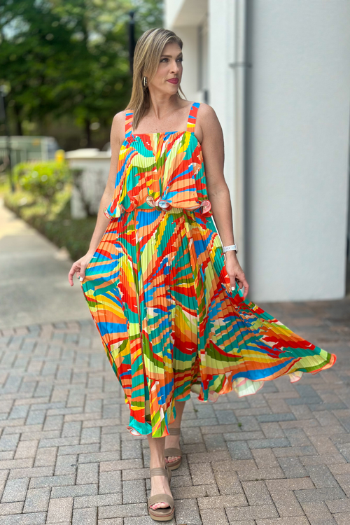 Alden Adair Agave Samantha Maxi Dress